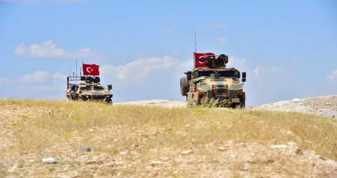 Tsk:türk Silahlı Kuvvetleri Ve Abd Silahlı Kuvvetleri Unsurları Tarafından, Fırat Kalkanı Harekât Alanı İle Münbiç Arasında Kalan Hatta 14 Temmuz 2018De, 14Üncü Koordineli/bağımsız Devriye Faaliyeti İ