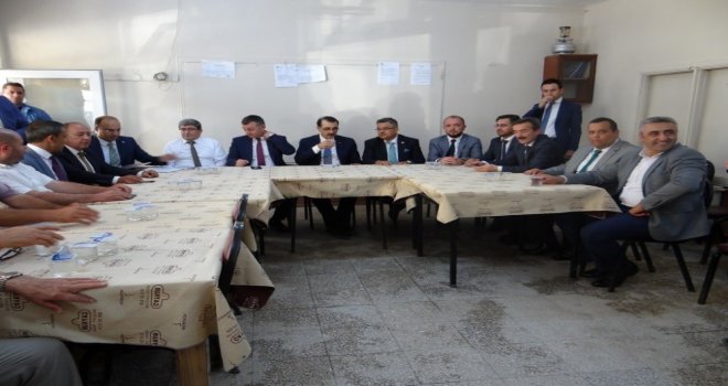 Bakan Dönmez, Memleketi Gölpazarında Dualarla Ve Kurban Kesilerek Karşılandı