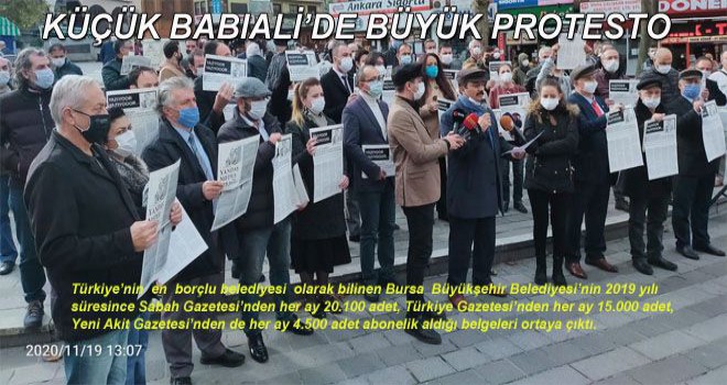 KÜÇÜK BABIALİ'DE BÜYÜK PROTESTO