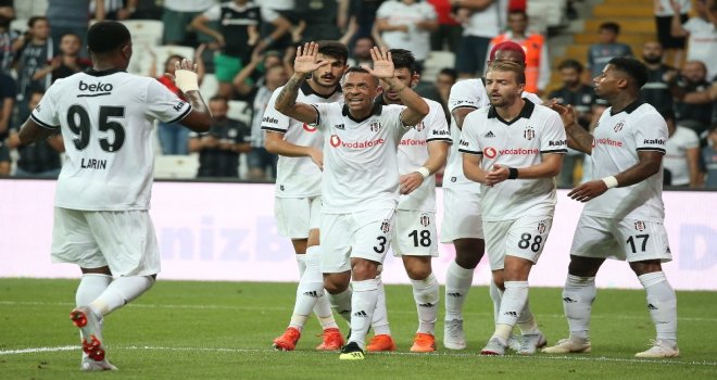 Uefa Avrupa Ligi: Beşiktaş: 2 - B36 Torshavn: 0 (İlk Yarı)