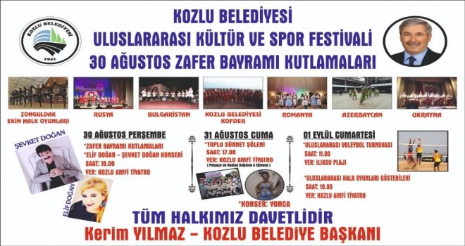 30 Ağustos Zaferi, Kozluda Coşkuyla Kutlanacak