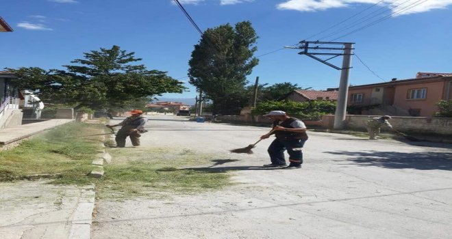 Bolvadinde Dip Köşe Temizlik Çalışmaları Devam Ediyor