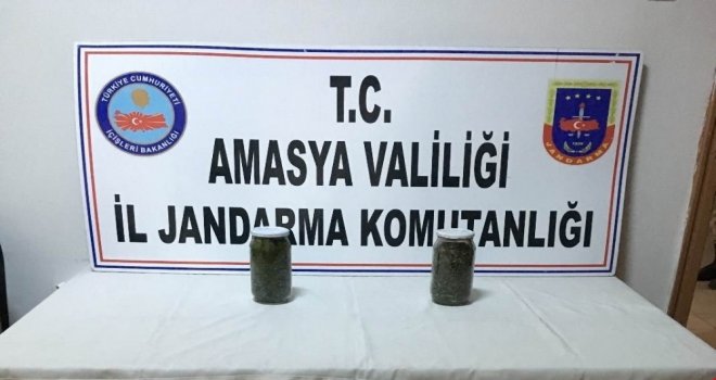 Toprağa Gömülü Kavanozdaki Uyuşturucuyu ‘Puslu Buldu