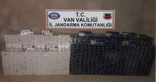 Jandarma Ekipleri 25 Bin 150 Paket Kaçak Sigara Ele Geçirdi