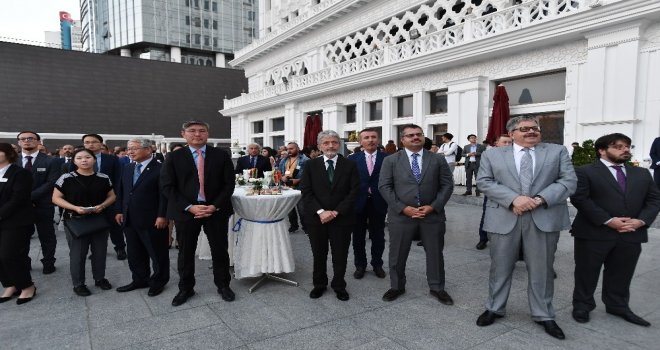 Başkan Tunadan Dünya İdari Kentler Birliği Üyelerine Resepsiyon
