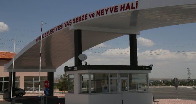 Niğde Belediyesi Yaş Sebze Ve Meyve Hali Açılıyor