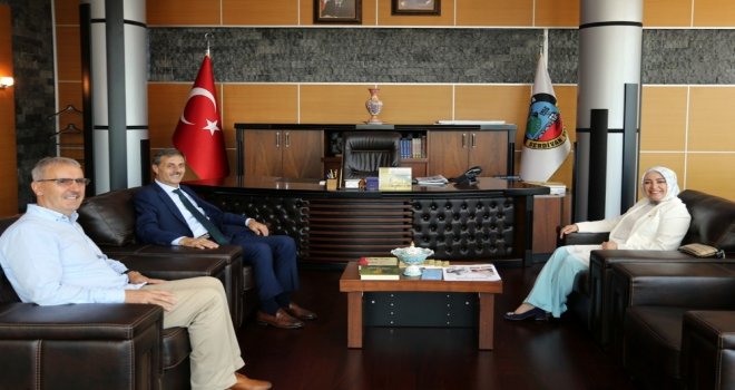 Milletvekili Atabekten, Başkan Alemdara Ziyaret