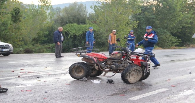 Çanda Trafik Kazası: 2 Yaralı