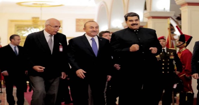 Çavuşoğlu, Maduro İle Görüştü