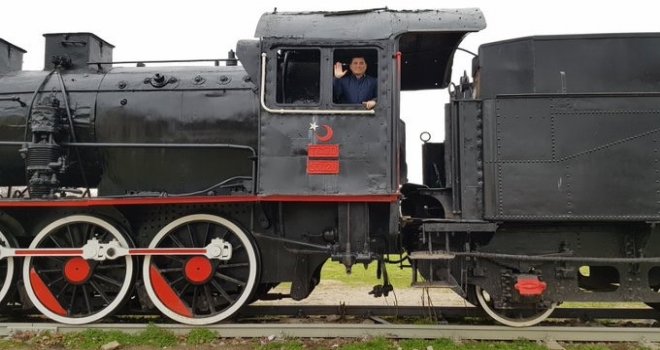 Antalyaya Tarihi Lokomotif Geliyor