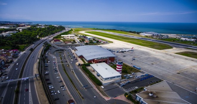 Trabzon Havalimanını 2018 Yılının İlk Yarısında 1 Milyon 909 Bin 102 Yolcu Kullandı