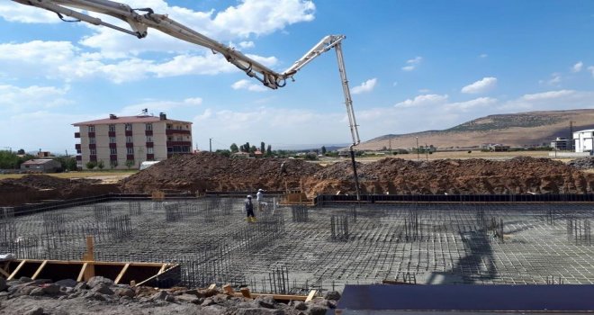 Güroymakta Halk Eğitim Merkezi Binasının Temeli Atıldı