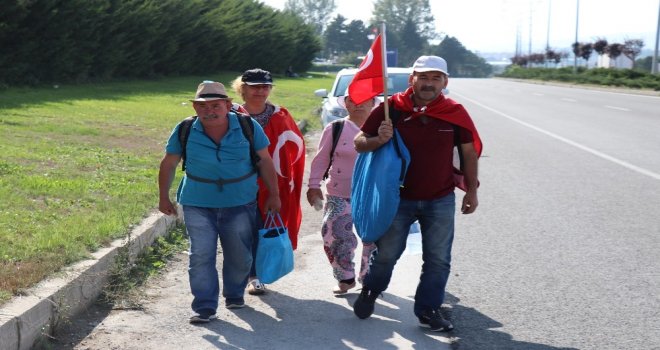 Cezaevindeki Çocuklarına Af İçin Ankaraya Yürüyorlar