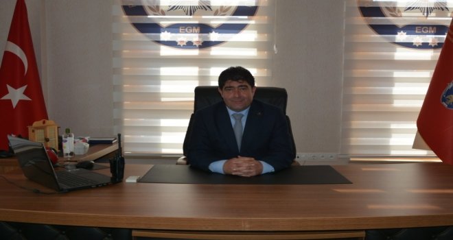 Ağrının Patnos İlçe Emniyet Müdürlüğüne Atanan Oğuzhan Şahin, Görevine Başladı