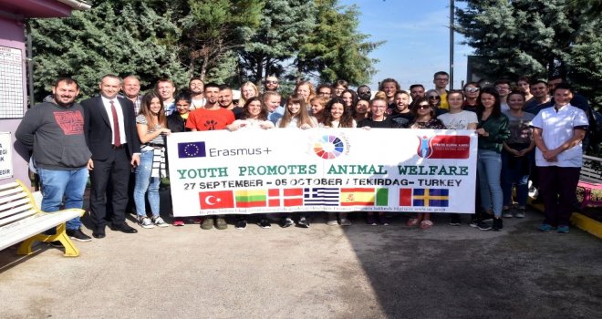 Avrupalı Gençler Hayvan Hakları İçin Çorluda Buluştu
