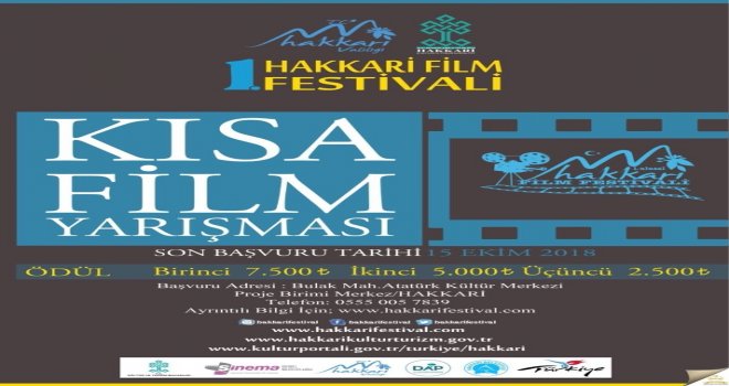 Hakkaride Ödülü Kısa Film Yarışması Başvuruları Başladı