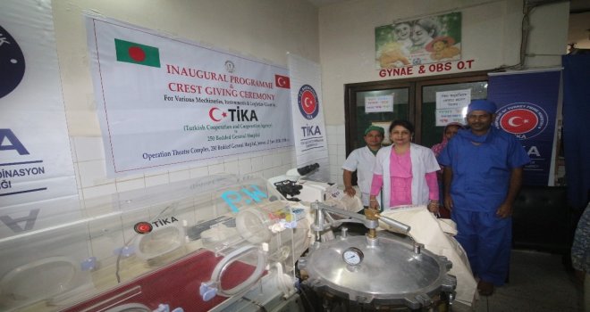 Tikadan Bangladeşe Sağlık Desteği