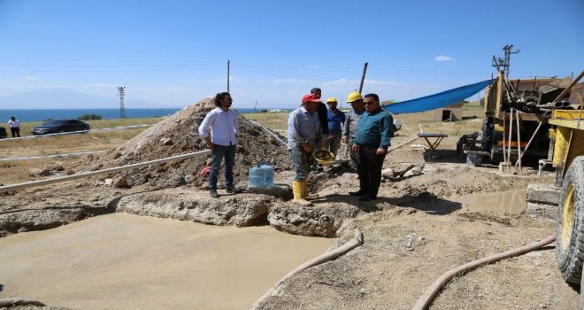 Vaskiden Mavi Bayraklı Halk Plajına İçme Suyu
