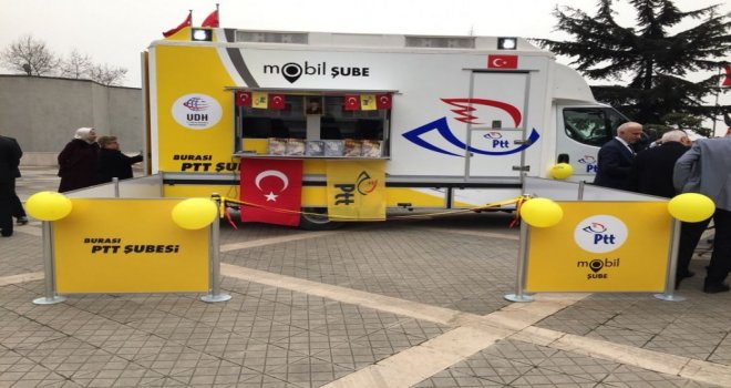 Ptt Mobil Şube Fuar Alanında Hizmet Verecek