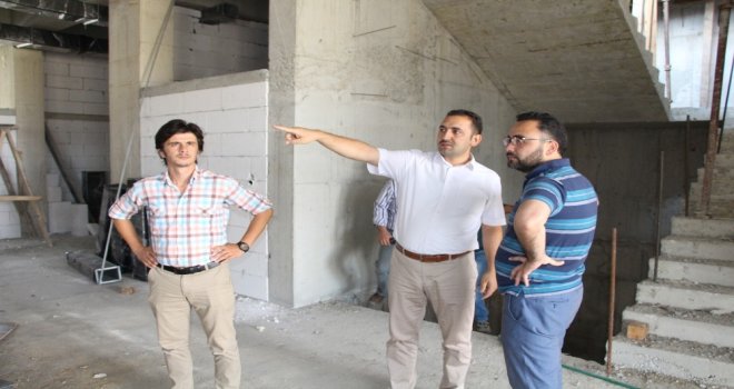 Kulanın Yeni Hastanesine Yerinde İnceleme