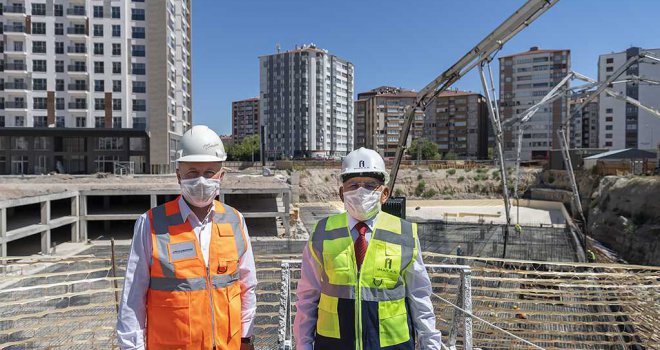 Başkan Büyükkılıç Sahabiye'de Temel Attı, Yeşil Alan Müjdesi Verdi