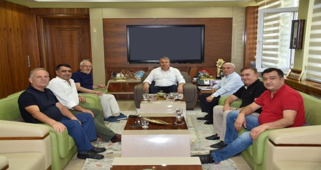 Sanayicilerden Başkan Çerçiye Teşekkür