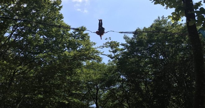 Adrenalin Tutkunlarının Adresi Kemerburgazdaki Macera Parkı