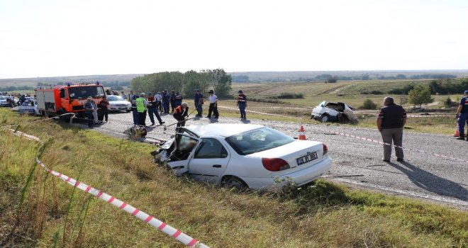 Kırklareli-Edirne Yolunda Feci Kaza: 4 Ölü