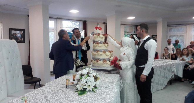 Çaycumada Toplu Nikah Töreni Yapıldı