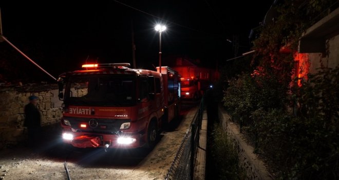 Yaşlı Çiftin Bulunduğu Evde Yangın: 1 Ölü, 1 Yaralı