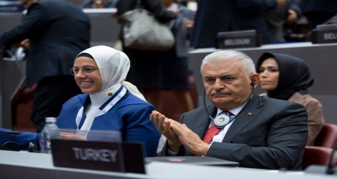 Binali Yıldırım Parlamentolararası Birlik Toplantısında