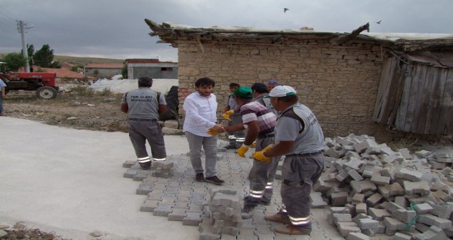 Korkutelide Yol Çalışmaları