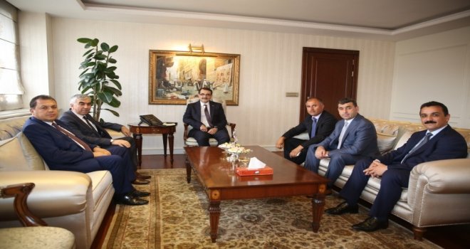 Gmisten Enerji Bakanı Fatih Dönmeze Ziyaret