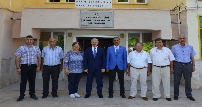 Vali Akın,  Kültür Ve Turizm Müdürlüğünde İncelemelerde Bulundu