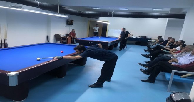 Bilardo 4. Tur Maçlarıyla Devam Ediyor