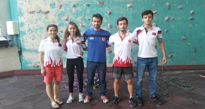 Spor Tırmanış Türk Milli Takımına Bursadan 4 Sporcu