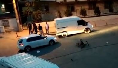 Otomobilin Çarptığı Bisikletli Çocuk Yaralandı