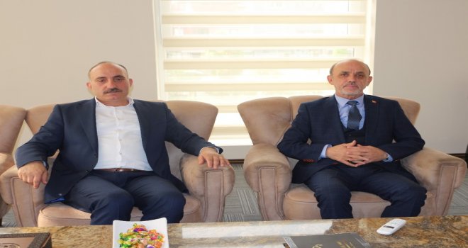 Başkan Kılıçtan, Başkan Öztürke Ziyaret