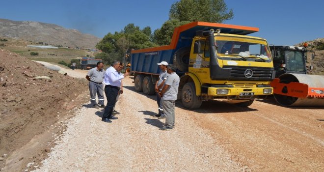Korkutelinde Asfalt Hazırlığı