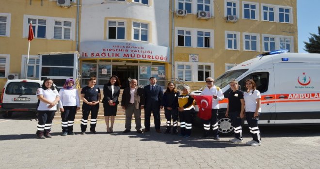 Kırşehir Sağlık Müdürlüğüne Yeni Ambulans