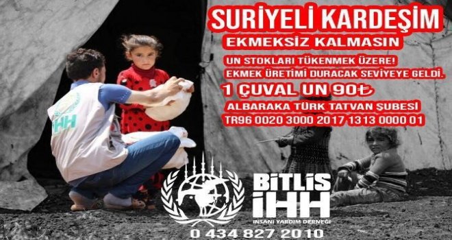 Bitlisteki Stklar İdlib İçin Yardım Kampanyası Başlattı