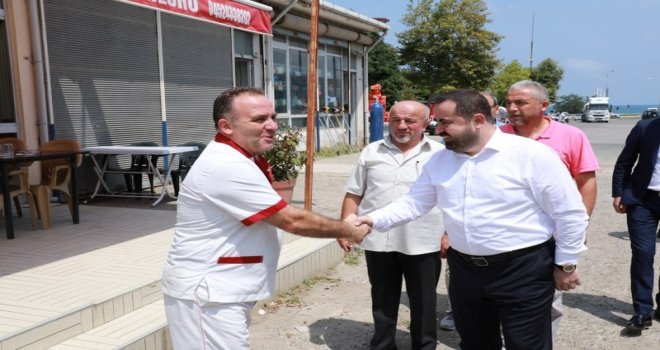 Başkan Aktepe, Büyük Sanayi Sitesinde İncelemelerde Bulundu