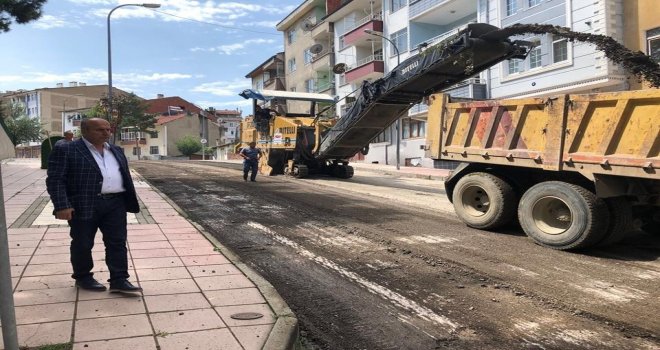 Taşköprüde Yol Çalışmaları Tam Gaz Devam Ediyor