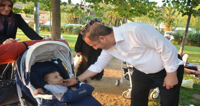 Başkan Toltar Hafta Sonu Piknik Yapan Aileleri Ziyaret Etti