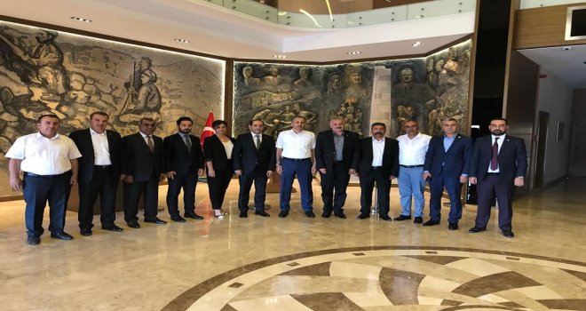 Mhpden Vali Yerlikaya Ve Şahine Ziyaret