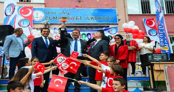 İlk Ders Zilini Kaymakam Güney Çaldı