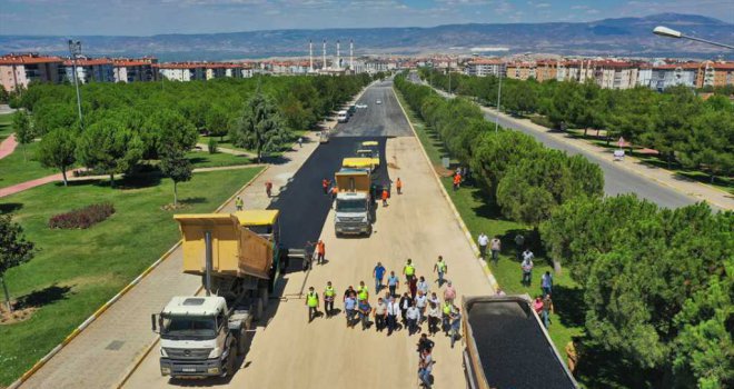 Denizli'de Ali Marım Bulvarı yeni yüzüne kavuşuyor