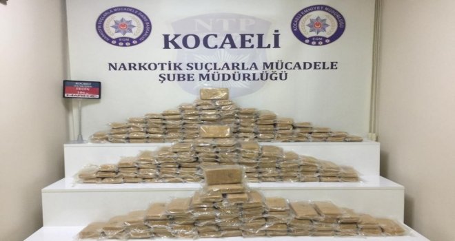 Kocaelide 1 Haftada 106 Kilogram Eroin Ele Geçirildi