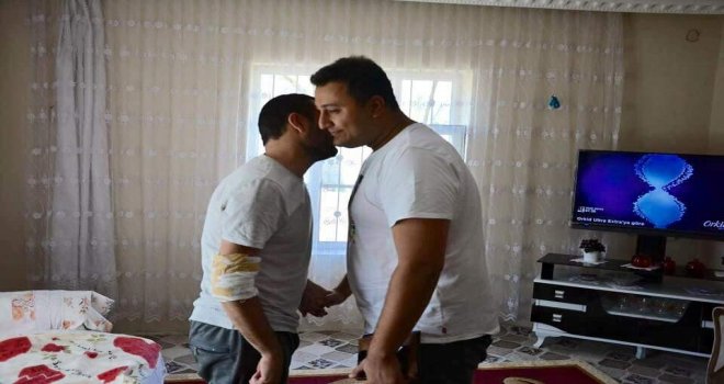 Kaymakam Alibeyoğlundan Gazi Bozkurta Ziyaret