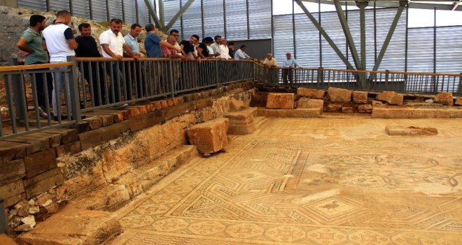 1500 Yıllık Mozaik Görücüye Çıktı